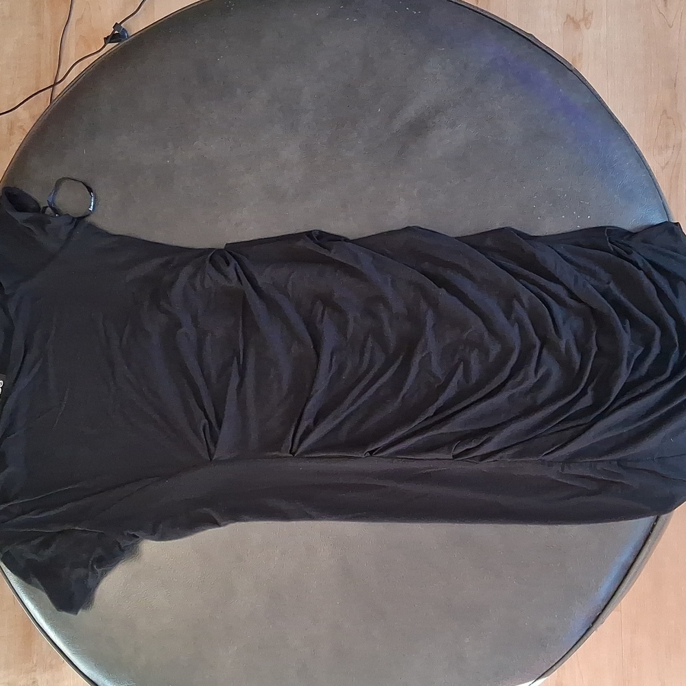 Asymmetrical Little Black Dress